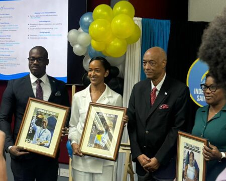 Julien Alfred honoured with commemorative stamp Julien Alfred honoured with commemorative stamp