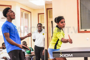 Lamont Gregg retains SVGCC’s Table Tennis Title