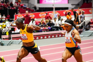 New world lead, meet record for Alfred in Arkansas New world lead, meet record for Alfred in Arkansas