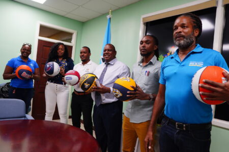 Schools receive thousands of basketballs through diaspora tie-up Schools receive thousands of basketballs through diaspora tie-up