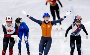 Short-track star Xandra Velzeboer wins her second Olympic gold Short-track star Xandra Velzeboer wins her second Olympic gold