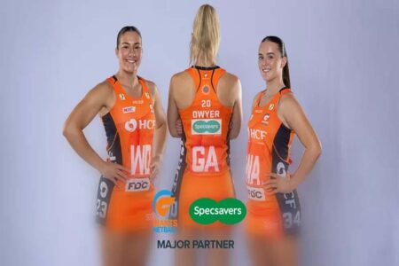 Specsavers partner with Giants – The Netball Show with Flyhawk