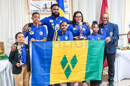 Team SVG triumphs at Bilateral Invitational Chess Competition