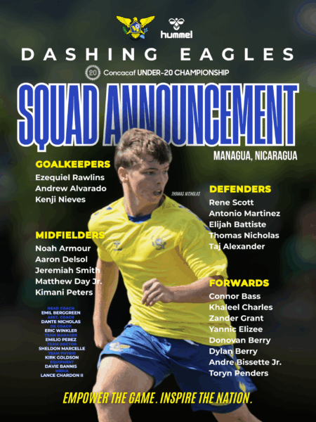 U.S. Virgin Islands U-20 Dashing Eagles Headed to CONCACAF Qualifiers U.S. Virgin Islands U-20 Dashing Eagles Headed to CONCACAF Qualifiers