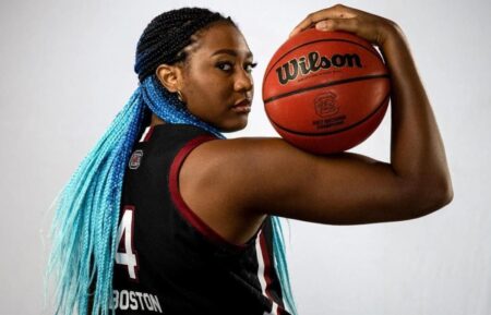 Aliyah Boston Mentors Next Generation at Basketball Clinic Saturday
