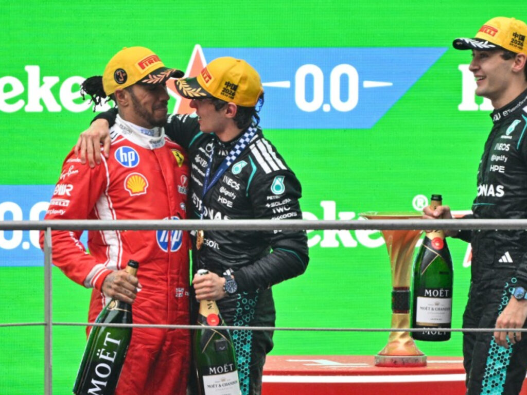 Antonelli wins Chinese GP as McLarens fail to start