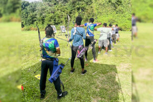 Archers compete in Vincy 900 shoot