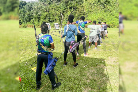 Archers compete in Vincy 900 shoot