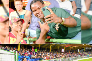 Australia Women out front against Windies Women at Arnos Vale