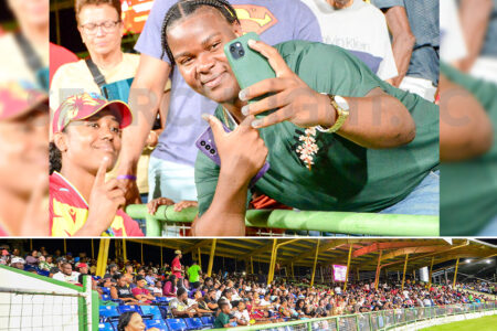 Australia Women out front against Windies Women at Arnos Vale