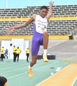 #Champs2026: KC’s Noble wins first gold of Champs 2026, taking Class 2 long jump