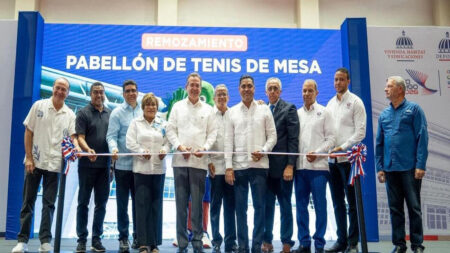 Government delivers renovated table tennis pavilion for Central American Games