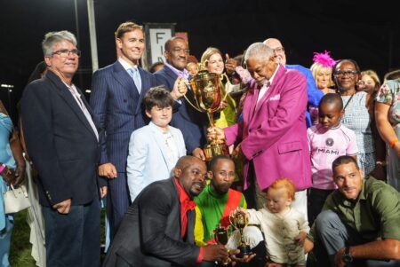 Jalon Samuel makes history with seventh Gold Cup win aboard Public Sector