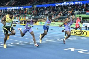 Kishane Thompson takes silver in 60m final at World Indoors