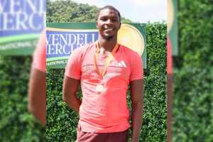 Mc Kish Compton betters National 60m record