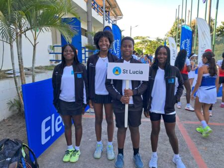 Saint Lucia place 9th in junior Americas tennis