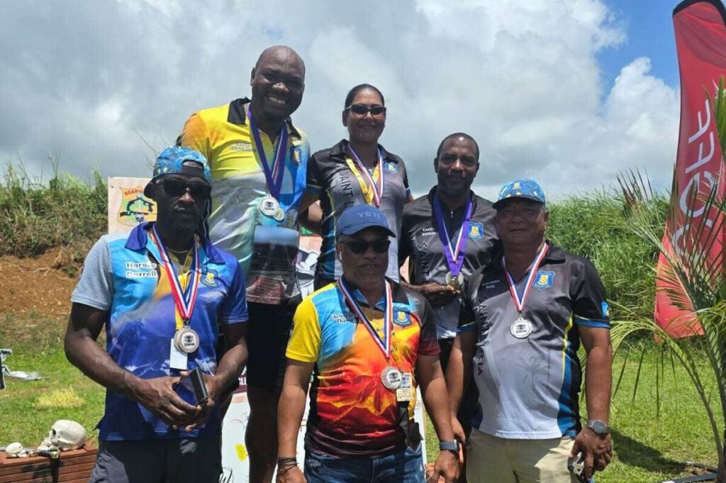 Shooting team returns to Saint Lucia with 12 medals Shooting team returns to Saint Lucia with 12 medals