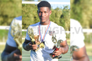 Timothy Edwards stands out at SVGCC’s Volleyball