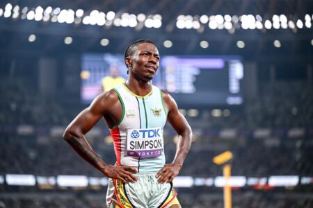 USVI’s Omar Simpson Hailed World Athletics Indoor Championships