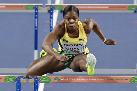 World Indoors: Simmonds finishes 5th in 60m hurdles