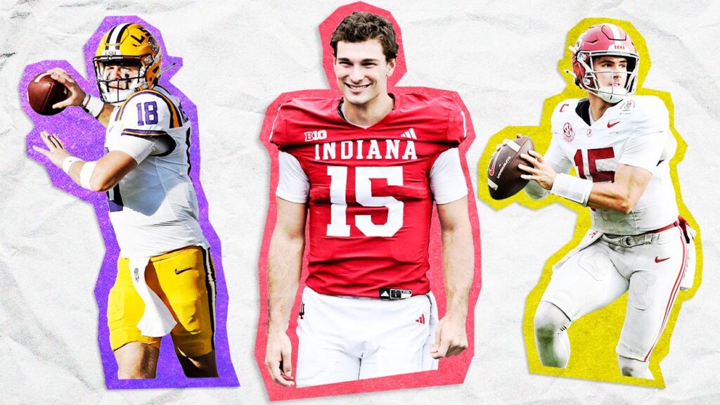 2026 NFL draft QB rankings: Mendoza, Simpson, Nussmeier 2026 NFL draft QB rankings: Mendoza, Simpson, Nussmeier