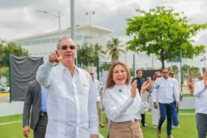 Abinader and Carolina Mejía inaugurate Santo Domingo Sports Boardwalk