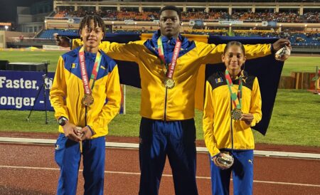 Armstrong strikes gold as Barbadian medal tally moves up to nine in Grenada