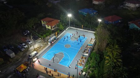 Bonne Terre court set to host league basketball after refurbishment Bonne Terre court set to host league basketball after refurbishment