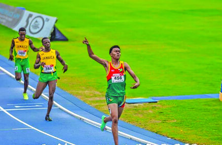 CARIFTA Games: Roberts, Solomon into 800m finals after mixed results for Guyana on Day 2