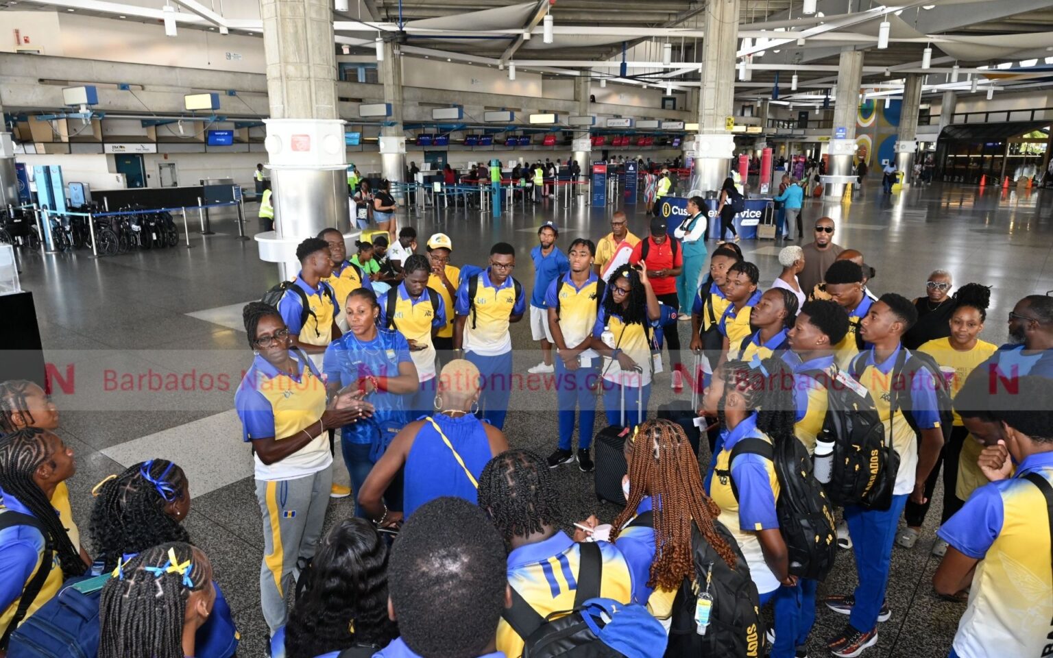 CARIFTA team departs for Grenada