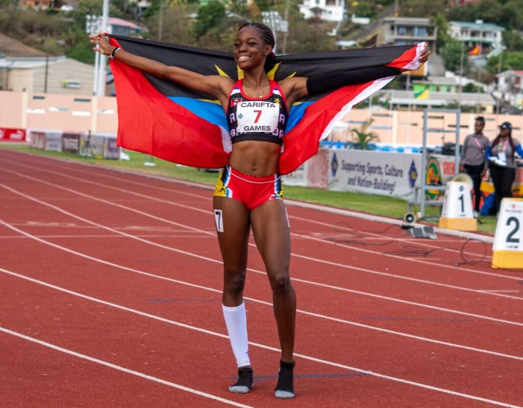Fenton tops qualifiers in Under-17 girls’ 200 metres at CARIFTA 2026 – Antigua News