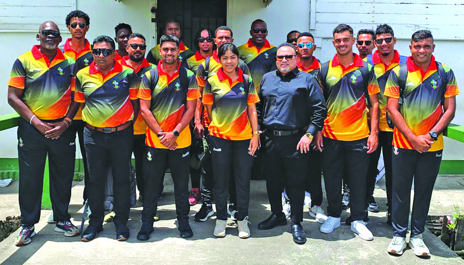 GCB President engages Harpy Eagles before jetting off for title defence