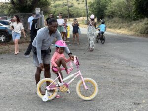 Junior Athletes Try On Triathlon
