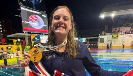 Rory Shepherd and Teagan Mewett win Carifta medals in pool – The Royal Gazette