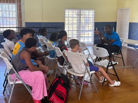 Sammy, St Ange prep swimmers for CARIFTA Aquatics Sammy, St Ange prep swimmers for CARIFTA Aquatics