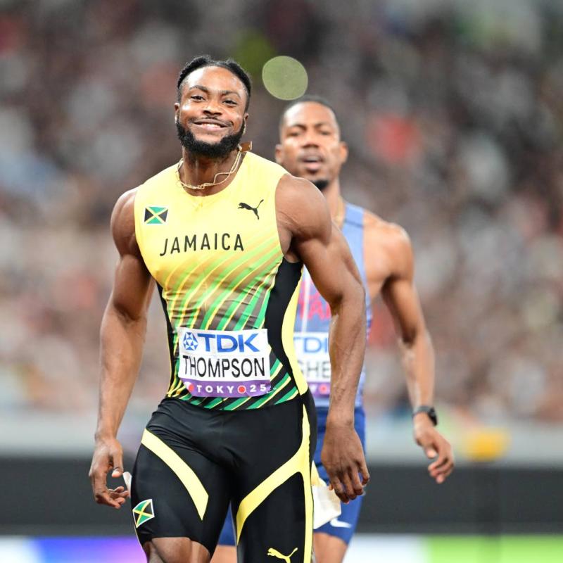 Thompson clocks fastest time ever over ‘curved’ 150m | Sports Thompson clocks fastest time ever over ‘curved’ 150m | Sports