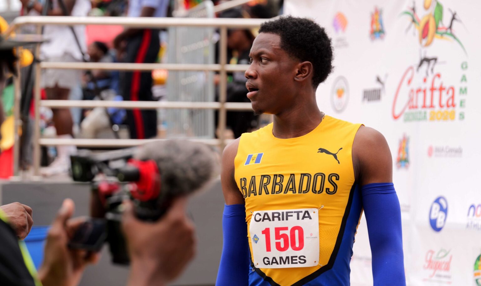 Three Barbadians qualify for 200m CARIFTA finals Three Barbadians qualify for 200m CARIFTA finals