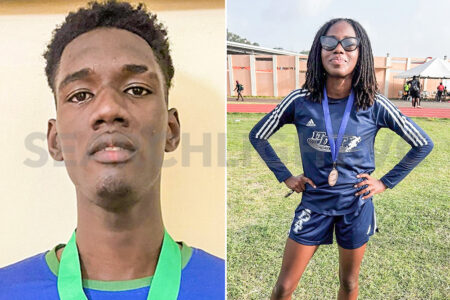 Two more national Track and Field records fall